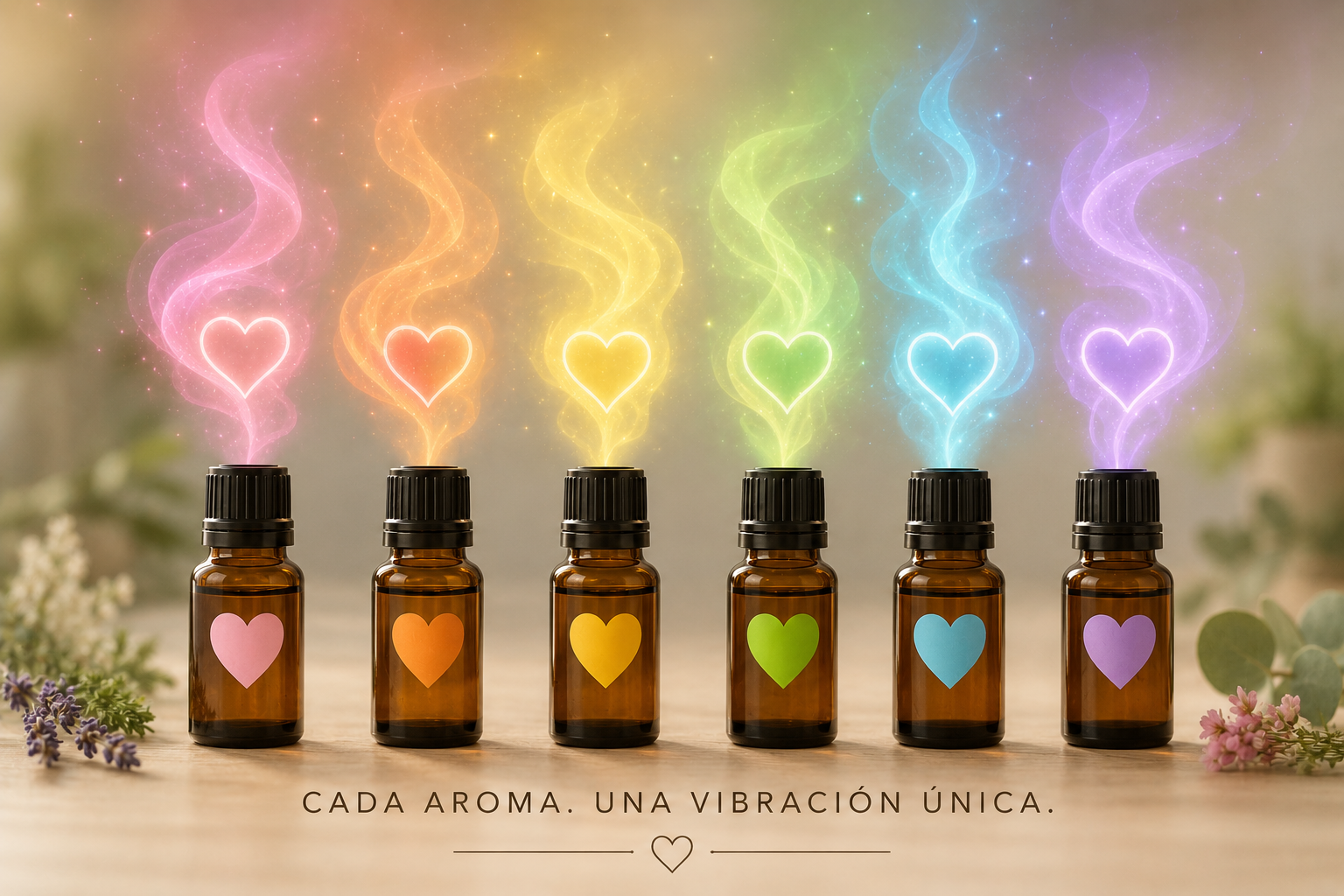 Cada aroma una vibración única
